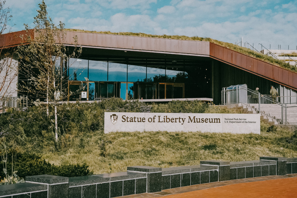 Entrance to the Statue of Liberty Museum
